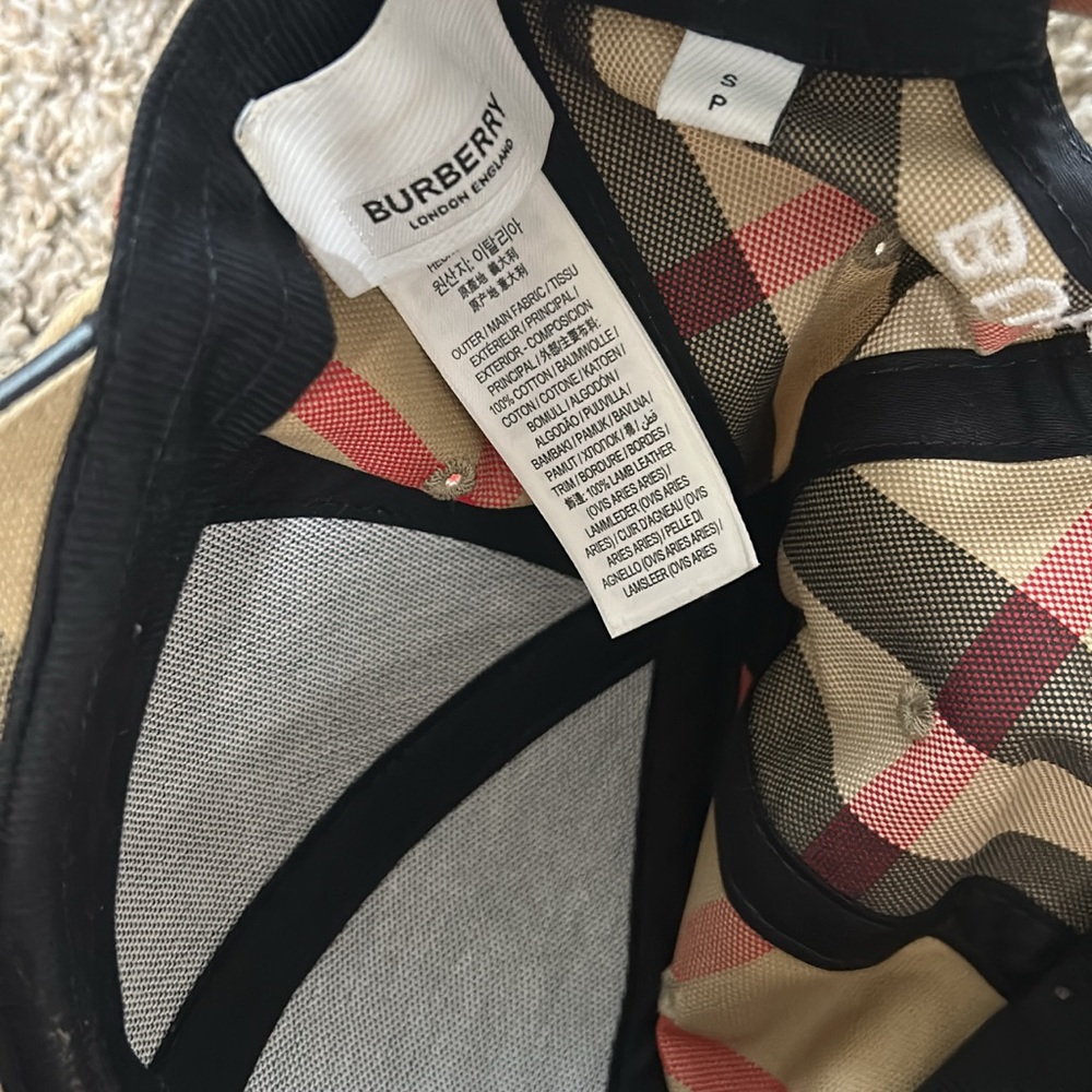 Burberry Classic Check Cap